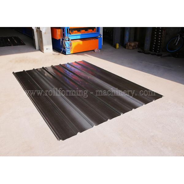 20m/min Thickness 0.55mm GI Roof Panel Roll Forming Machine