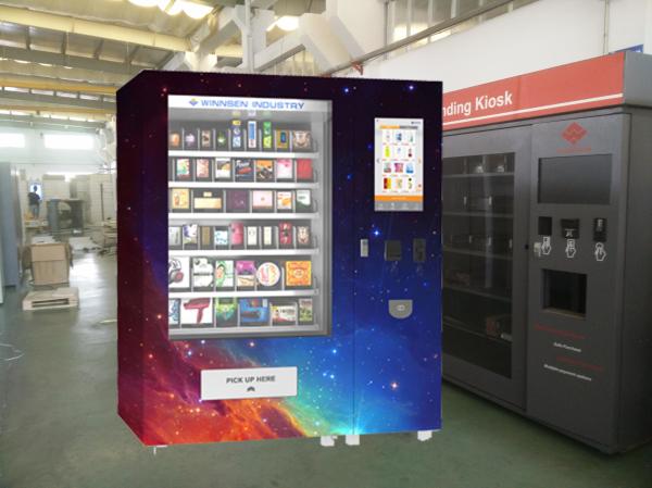 Cheap Touch Screen Bread Yoghurt Vending Machine With Automatic Report Function for sale