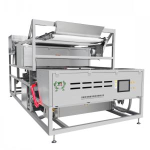 China WenYao New Wet Recycled Amber Glass Color Sorting Machine Line Glass Cullet Color Sorter Machine Line for Broken Glass on sale