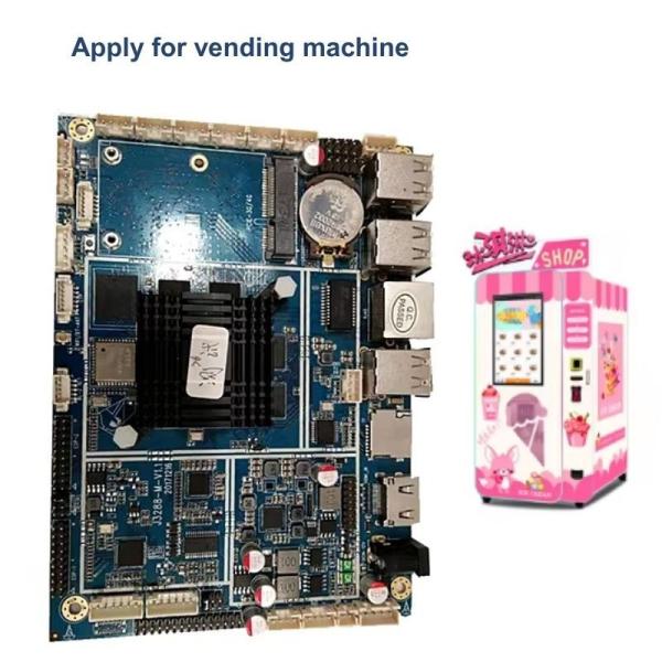 Cheap RK3288 Quad Core ARM Android Board With 4 USB HOST Ports And Camera Integrated Gigabit Ethernet Motherboard for sale