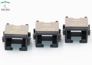 Quality SMT Offset / Overhangs PCB RJ45 Jack , Modular Network RJ45 PCB Connector wholesale
