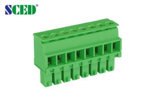 Quality Female Sockets Plug In Terminal Block / 8 AMP PCB Terminal Connector Block wholesale