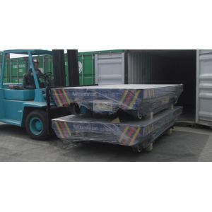Buy cheap Cargo Delivery Rail Motorized Transfer Trolley 6 Ton Q235 Or Q345 Mild Steel from wholesalers