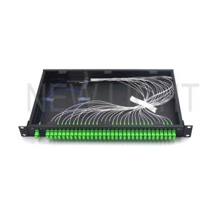China LC SC FC ST E2000 Optical Input Splitter , Rack Mounted Type 1x32 Optical Splitter on sale