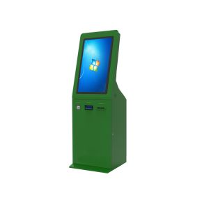 Buy cheap 32 inch Green Self Service Kiosk , Restaurant Airports Bill Payment Kiosk from wholesalers