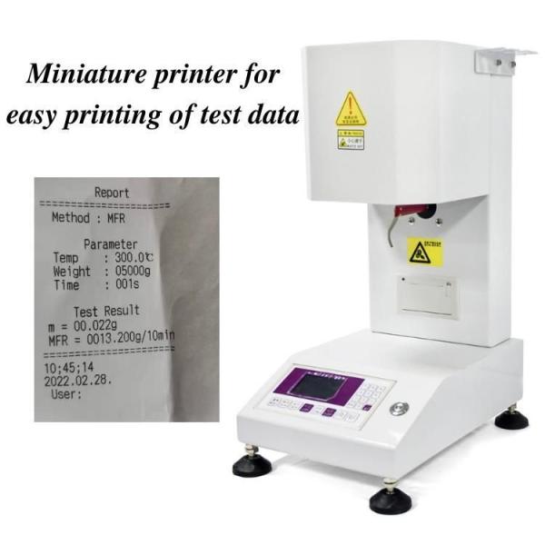 High Precision Mfi Melt Flow Index Tester For Polymer Material