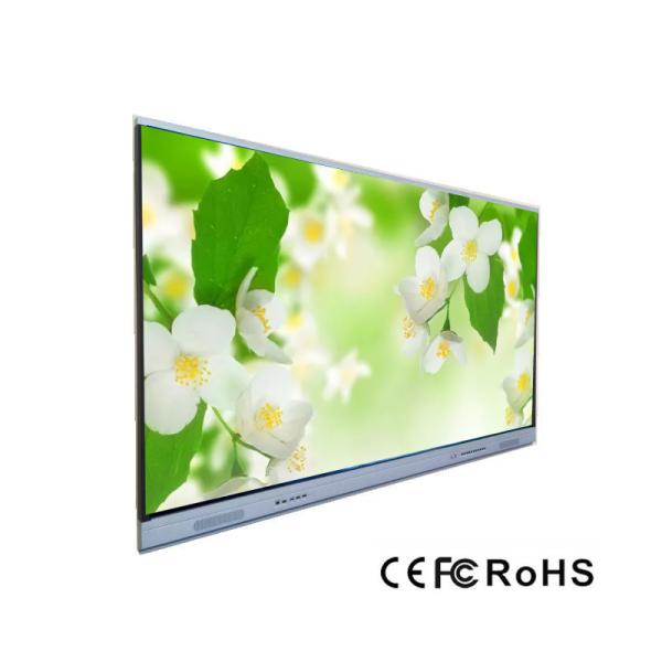 75 Inch Interactive Touch Screen Whiteboard 1651x929mm, Android8.0, Black and Silver