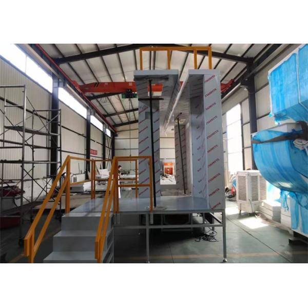 Quick Color Change Electrostatic Powder Coating Spray Booth Length 2600mm
