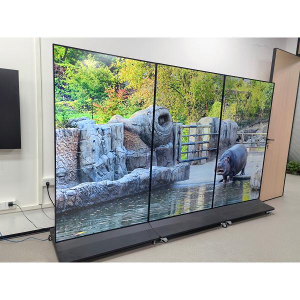 Full Screen 75''85''98' Moveable Vertical Digital Signage LCD Advertising Player for Indoor Use Shopping Malls & Restaurants