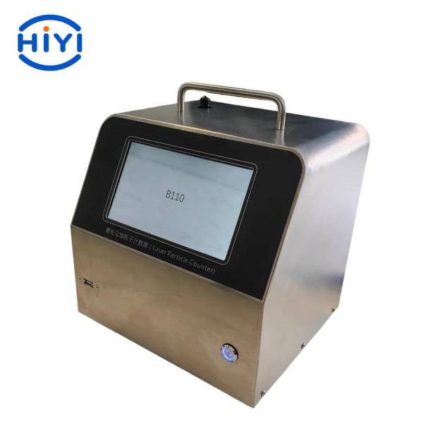 Cheap B110 6-Channel Portable Laser Particle Counter For 0.1 μM Size Range Detection Built In Thermal Printer for sale
