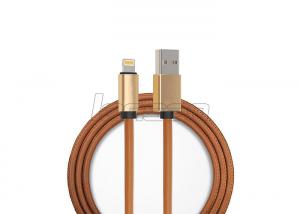 Quality 5V 2.4A PU Covered Micro USB Data Cable Charging and Data Cable for Samsung iPhone wholesale