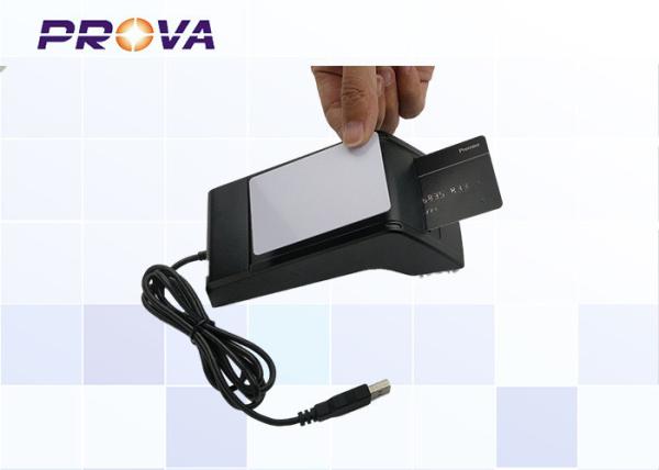 Cheap Interface Contact & Contactless Chip Card Reader With USB HID PCSC Interface for sale