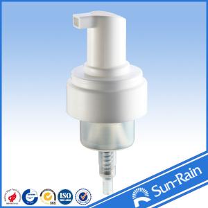 China Bathroom series plastic foam soap pump 43 / 400 for empty bottle on sale