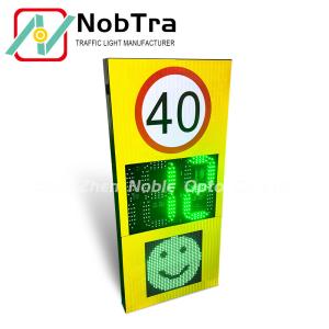 Solar Powered Speed Detection Displays with LED Display and Adjustable Speed Limits