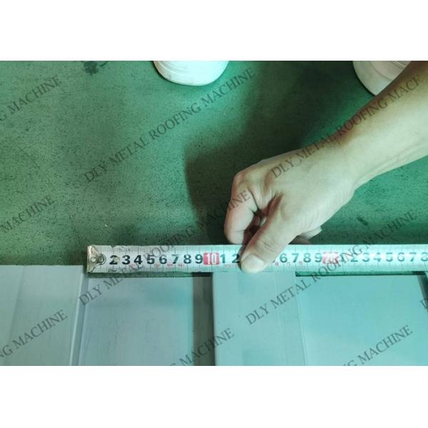 Hard Chromed Roller Roofing Forming Machine For Ppgi / Galvanized Sheet