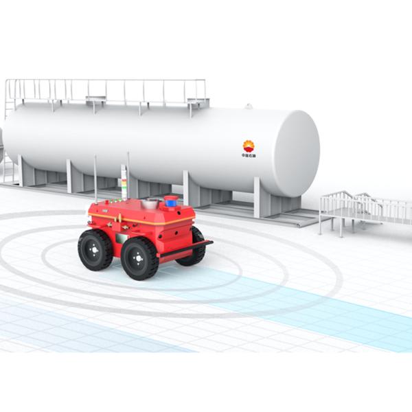 Load 80KG Four Wheel Off Road UGV Chassis Equipped With Inspection Equipment