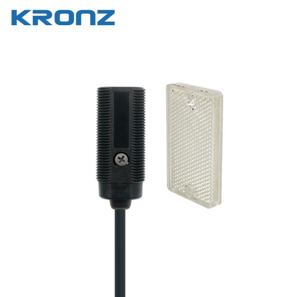 Cylindrical Photoelectric Sensor Direct Diffuse 10-500mm PNP NPN Output Compact Size