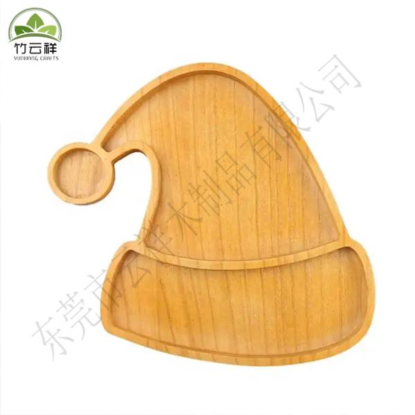 Shaped style durable and beautiful reusable wooden eco-friendly tableware
