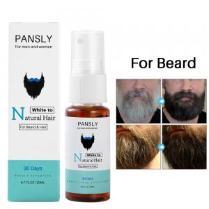 Quality Private Label Beard Oil Spray Black Color Anti Grey Hair Regrow Spray wholesale
