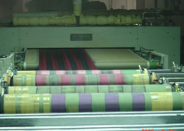 Cheap Servo Motor Textile Screen Printing Machine With Magnetic Table / Adjustable Glue Thickness for sale