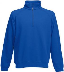 Quality 100% Polyester Mens Zip Hoodie , Anti Shrink Half Zip Sweatshirt Mens wholesale