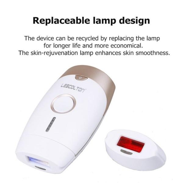 LCD Display IPL Hair Removal Machine Portable Skin Rejuvenation Device