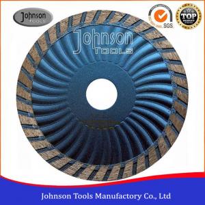 Quality Customized Color Diamond Stone Cutting Blades For Wave Turbo Saw Blade wholesale