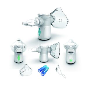 Handheld Portable Mesh Nebulizer Inhaler Mute Cough Removable Battery