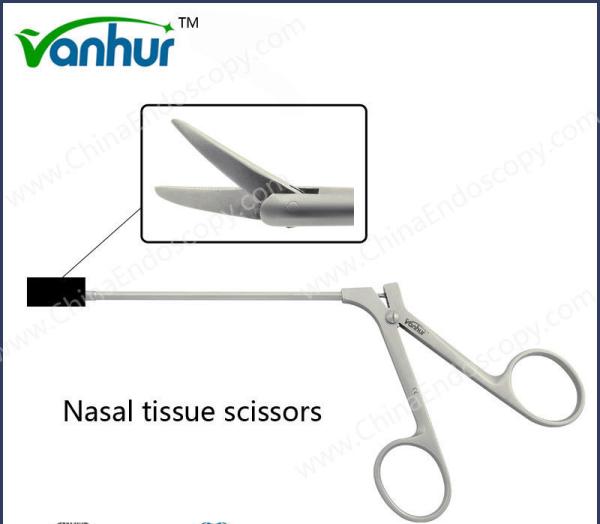 Cheap Sinuscopy Instruments Nasal Tissue Scissors HB2096.1 with ODM Acceptance for sale