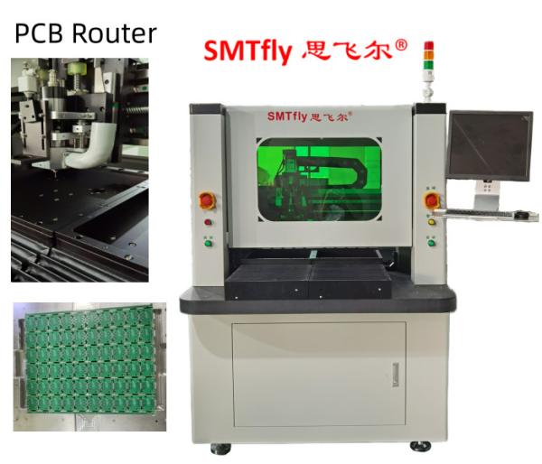 Cheap 50000rpm/Min PCB CNC Router Machine with CCD Camera Alignment for sale