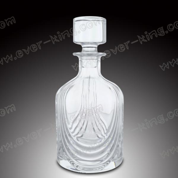 Square Tequila Glass Bottle For Spirits