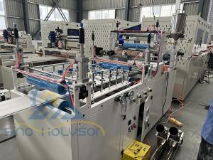 China 380v 50hz 3 Phase PVC Wall Panel Machine 37kW With Laminating And Hot Stamping Machine on sale