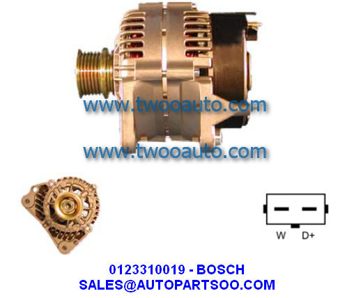 0123310019 0123310024 - BOSCH Alternator 12V 70A Alternadores
