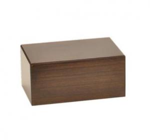 China Paulownia wood Pet urns, slide lid paulownia urns box on sale