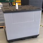PLC controlled Plastic Crate Making Machine for Honeycomb panel coaming box