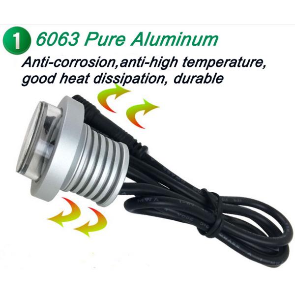 1W Mini Recessed Led Downlights Antiglare Embedded Led Ceiling Lights IP67 Spotlight Shop Home Hotel Lights Led lamp