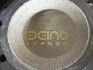 Quality Power Plant High Alumina Ceramic Tube Flat Surface In Electric Power wholesale