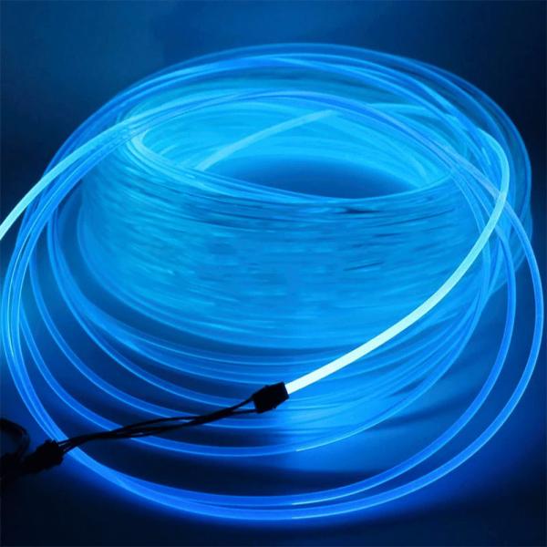 FTTH Fiber Drop Cable PMMA Core 0.25mm-10mm Plastic Optical Fiber Transparent For Trans Date / Signal