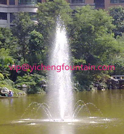 Small Size Garden Floating Water Fountain Full Set For Different Ponds And Lakes