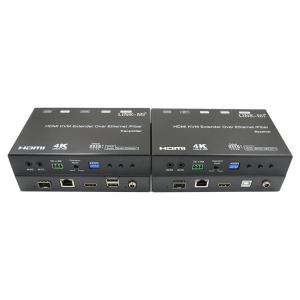 Quality 4K AV Over IP Fiber HDMI KVM Extender Support Unicast Multicast With USB RS232 wholesale
