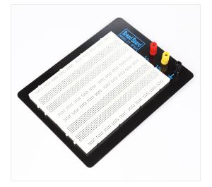 Quality White Solderless Breadboard Prototyping Board With 3 Binding Posts wholesale