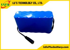 China Lithium Battery 12v 9600mAh 3S3P 18650 Lithium Ion Battery Pack Portable Rechargeable DC Connector on sale