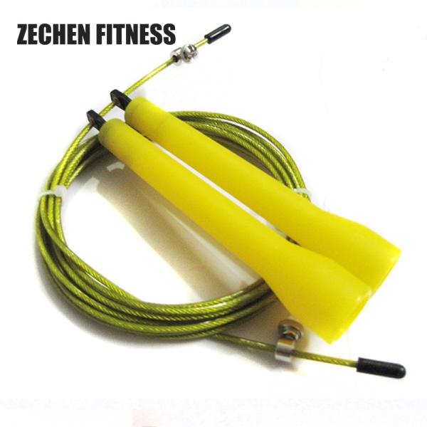Cheap Crossfit Jumping Boxing Speed Skipping Rope Plastic Handle for sale
