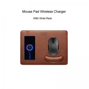 Quality 10W Mouse Pad Wireless Charger With Wrist rest wholesale