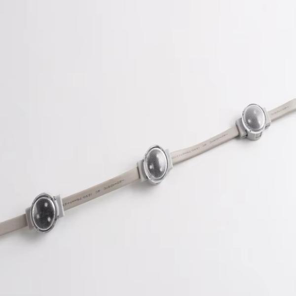 Outdoor Funfair Full Color Super Bright Custom Christmas House Decoration Module Led Point Light Source With 30mm Veiwing Angle 120°