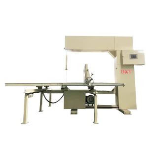 CNC Vertical Manual Foam Cutter For Sponge Mattress 1.74kW