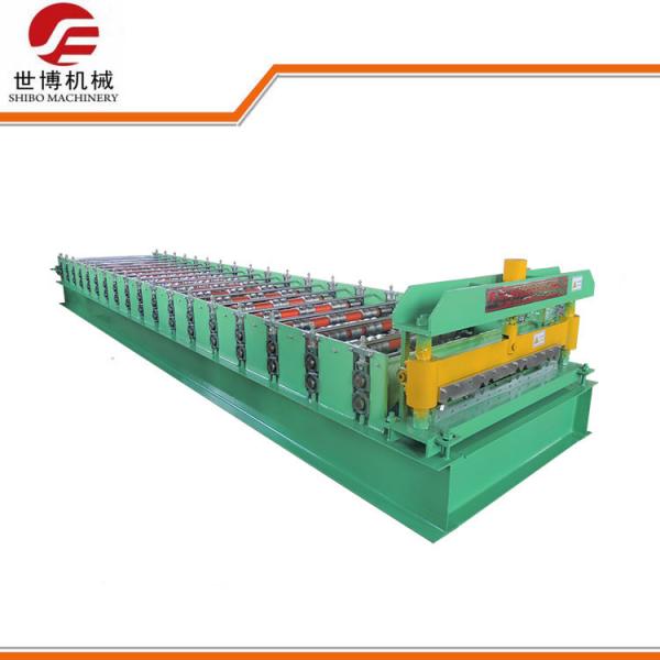 Cheap Twin Rib Cold Roll Forming Machines , Galvanized Steel Roll Forming Machine for sale