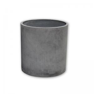 China OEM 55*56cm  Garden Decorative Concrete Cylinder Geometric Planter on sale