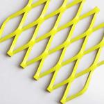 A1060 Colorful Painting Expanded Aluminum Mesh Custom Size For Curtain Wall