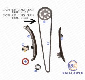 Quality TOYOTA COROLLA Variable Timing Belt 13506-21010 124L 13540-21010 Engine Timing Chain wholesale